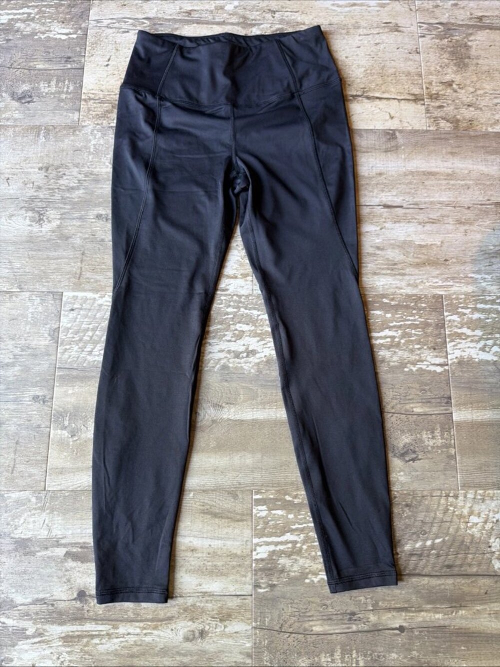 HIND Yoga Tapered Pants Black Leggings Athletic Back Pocket Women’s Medium